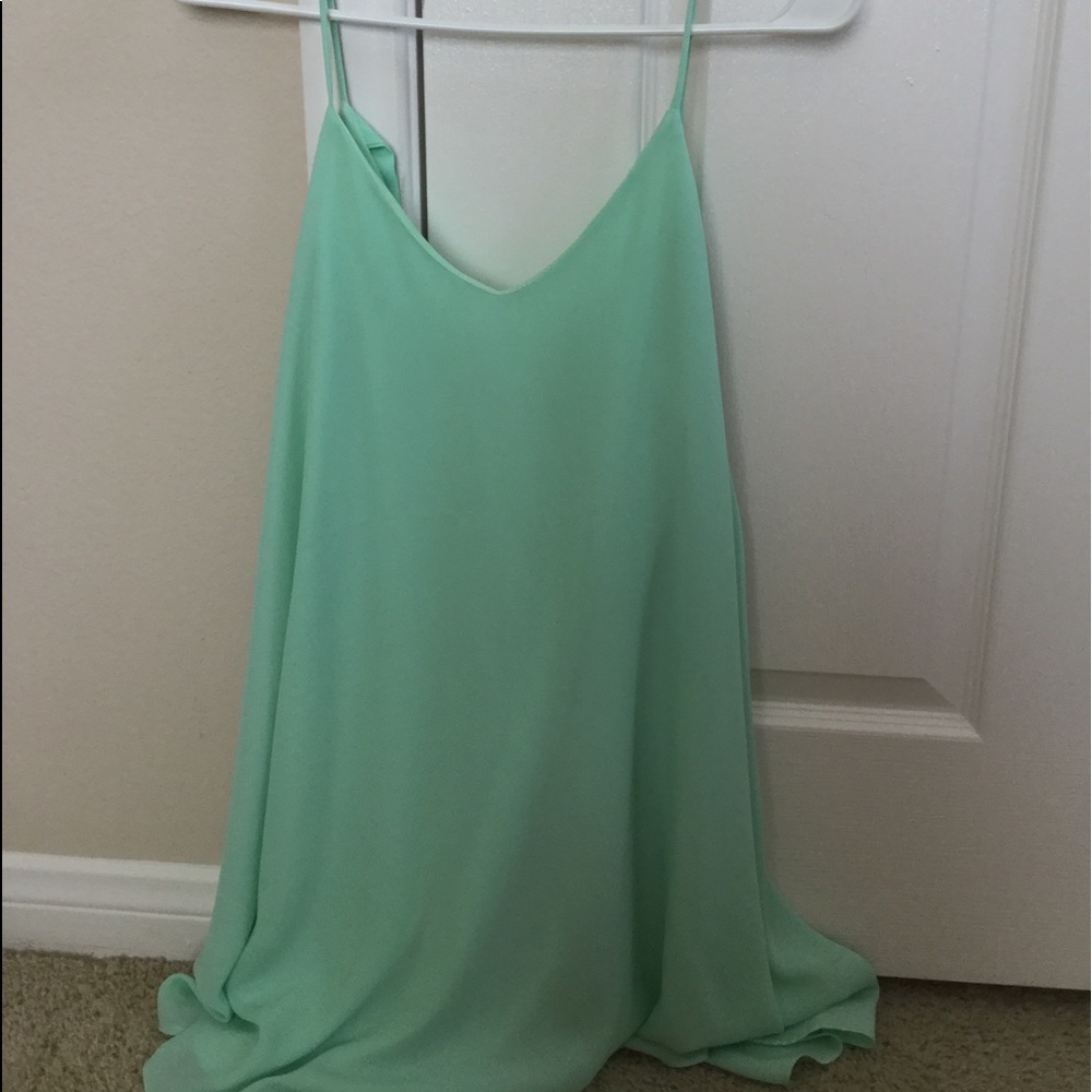 sheer midi dress